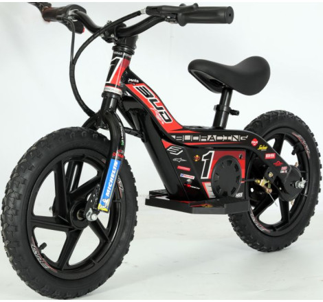 Draisienne Électrique Enfant Bud Racing 25 – 14 Pouces Rouge