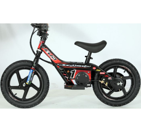 Draisienne Électrique Enfant Bud Racing 25 – 14 Pouces Rouge