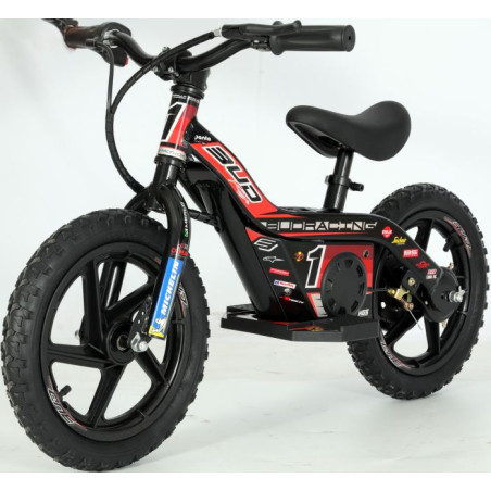 Draisienne Électrique Enfant Bud Racing 25 – 12 Pouces Rouge