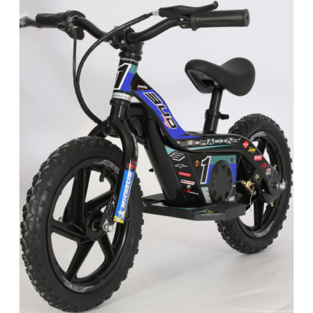 Draisienne Électrique Enfant Bud Racing 25 – 12 Pouces Bleu
