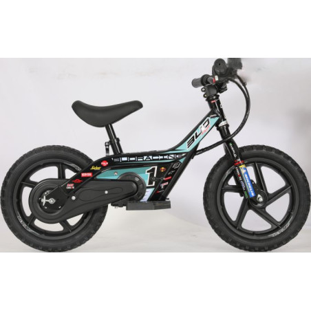 Draisienne Électrique Enfant Bud Racing 25 – 14 Pouces Bleu Aqua