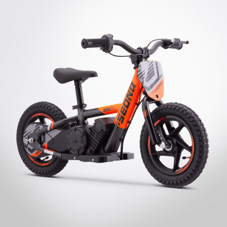 Draisienne électrique sedna mx 12" pouces Orange thomasmxshop.fr enfant
