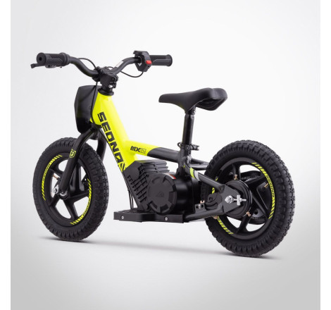 Draisienne électrique sedna mx 12" pouces jaune
