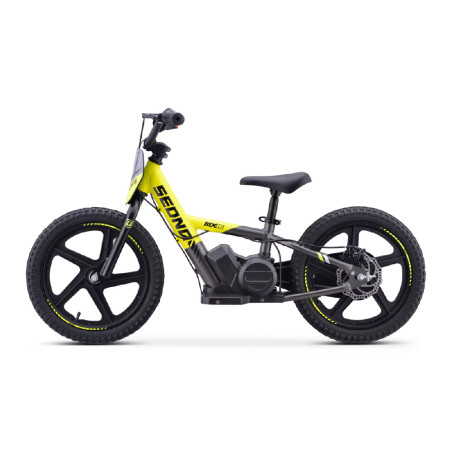 Draisienne électrique sedna mx 16" pouces jaune