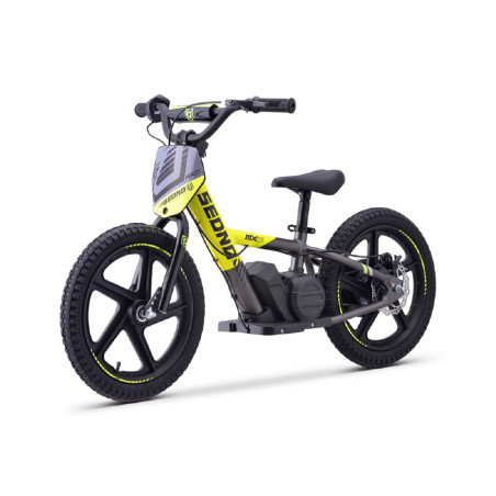 Draisienne électrique sedna mx 16" pouces jaune
