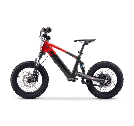 Draisienne électrique sedna sx 16" pouces Rouge