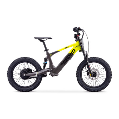 Draisienne électrique sedna sx 18" pouces jaune