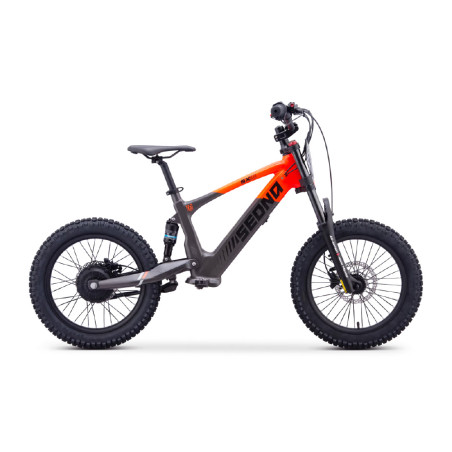 Draisienne électrique sedna sx 18" pouces orange