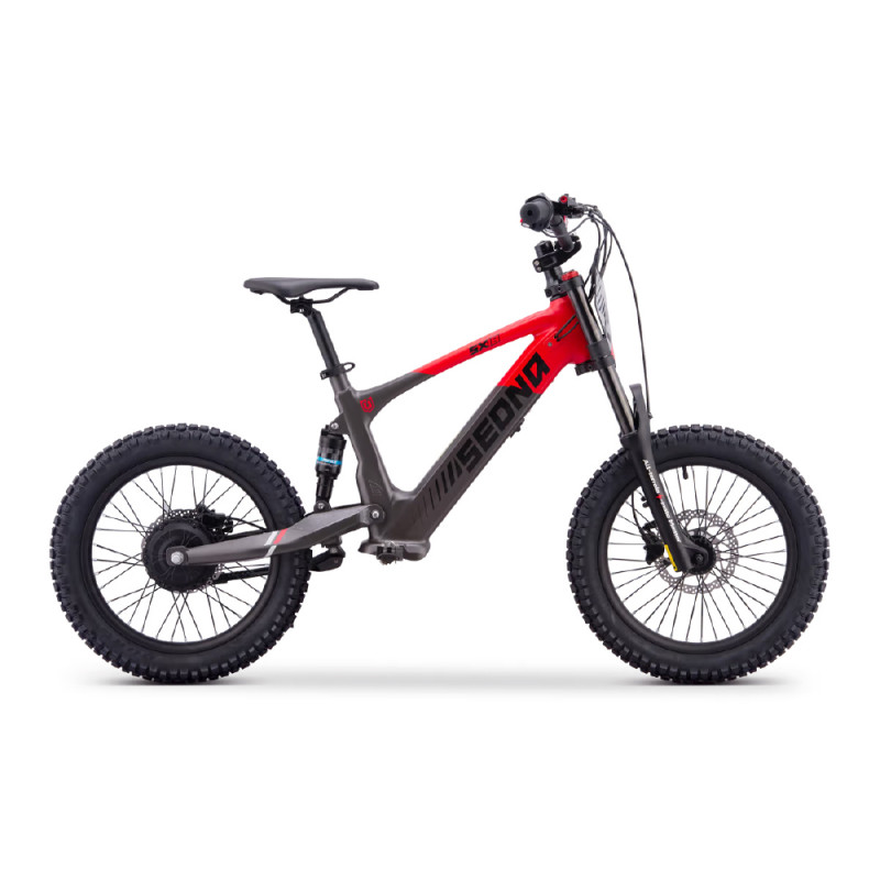 Draisienne électrique sedna sx 18" pouces rouge