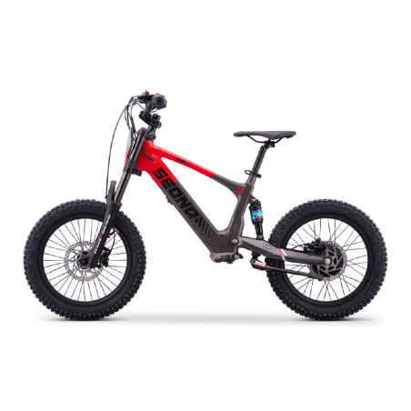 Draisienne électrique sedna sx 18" pouces rouge
