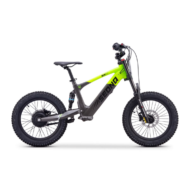 Draisienne électrique sedna sx 18" pouces vert