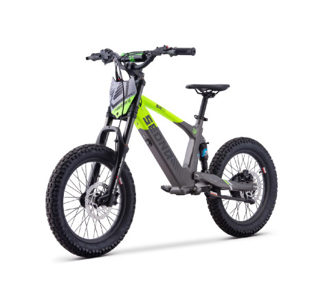 Draisienne électrique sedna sx 18" pouces vert