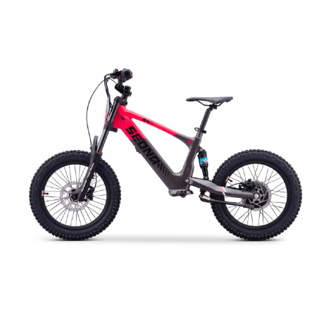 Draisienne électrique sedna sx 18" pouces rose