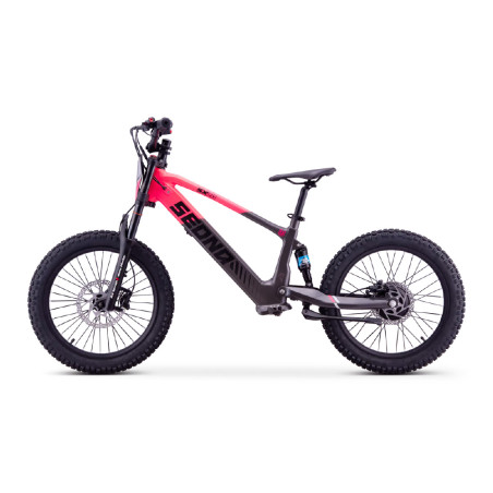 Draisienne électrique sedna sx 20" pouces rose