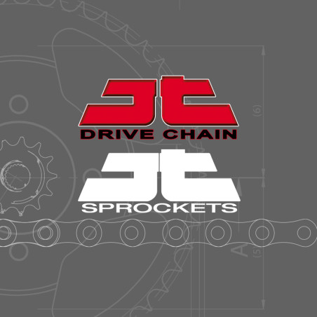 Kit chaîne JT 420HDR 12/46-120 - couronne standard