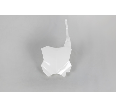 Plaque numéro frontale UFO blanc 250/450 KX-F