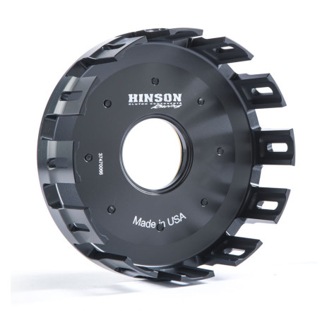 Cloche d'embrayage HINSON Billetproof® aluminium avec amortisseurs de couple 450 KX-F 2021 à 2026