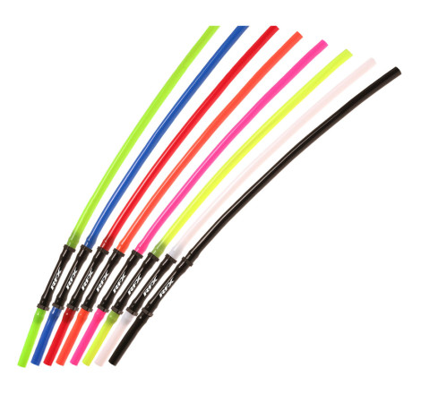 Tube de ventilation RFX Race - Long tuyau avec  valve à 1 voie (Noir) 5 pcs