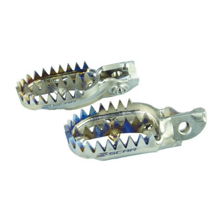 Repose-pieds SCAR Titane Gripper 85/125/250/350/450 SX/SX-F/MC/MC-F/TC/FC