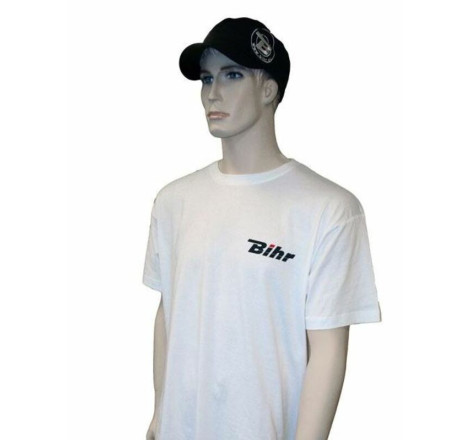 T-shirt BIHR Blanc 150g coton - taille S