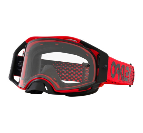 Masque OAKLEY Airbrake MX Moto Red B1B – Écran Clair