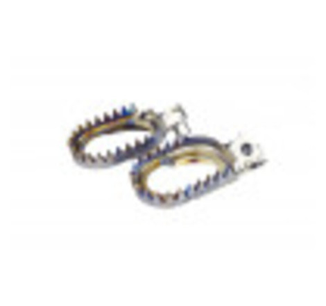 Repose-pieds SCAR titane anti-boue Yamaha 450 YZ-F 2023