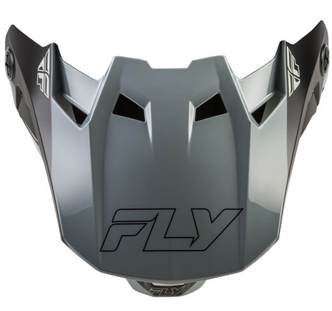 Visière FLY RACING Formula CC Glide - gris/gris clair/noir