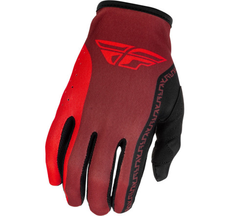 Gants FLY RACING Lite Taille XL - noir/rouge