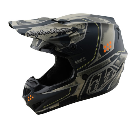 Casque TROY LEE DESIGNS GP Pro Trooper Taille XL - noir/Caper