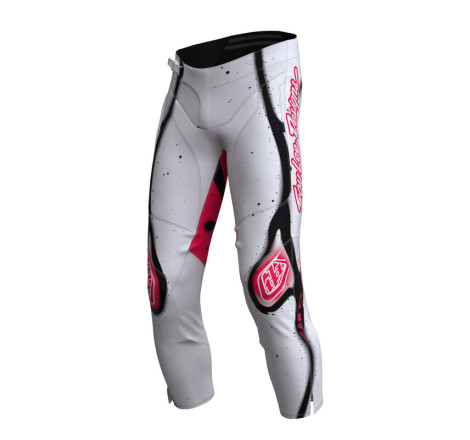 Pantalon enfant TROY LEE DESIGNS GP Pro Membrane Taille 24 - blanc/Infra Red