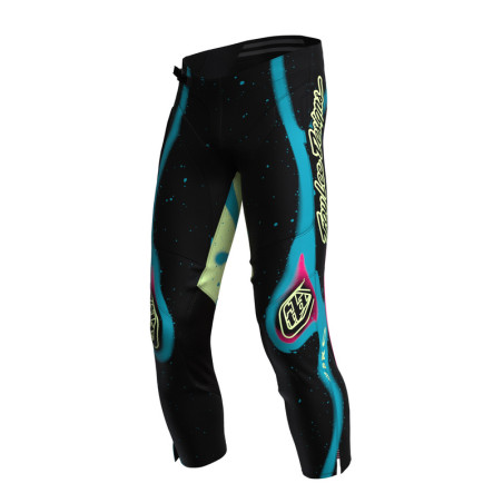 Pantalon enfant TROY LEE DESIGNS GP Pro Membrane Taille 24 - noir/jaune