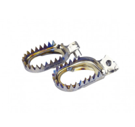 Repose-pieds SCAR anti-boue titane