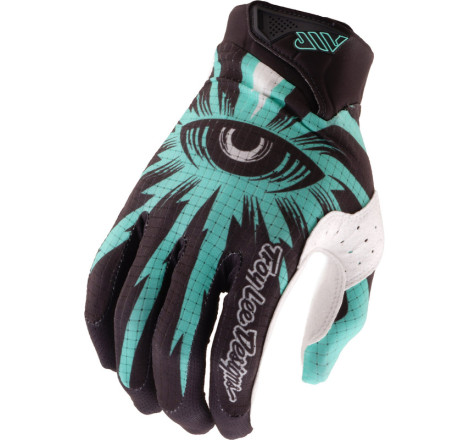 Gants TROY LEE DESIGNS Air - Cyclops Carbon/Real Teal