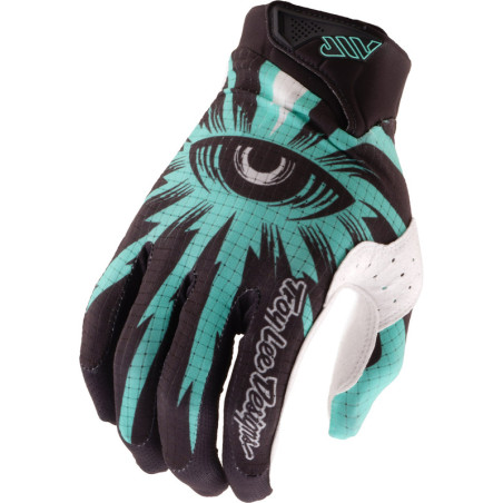 Gants TROY LEE DESIGNS Air - Cyclops Carbon/Real Teal
