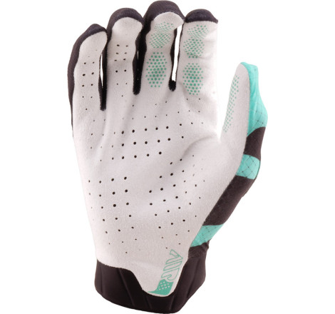 Gants TROY LEE DESIGNS Air - Cyclops Carbon/Real Teal