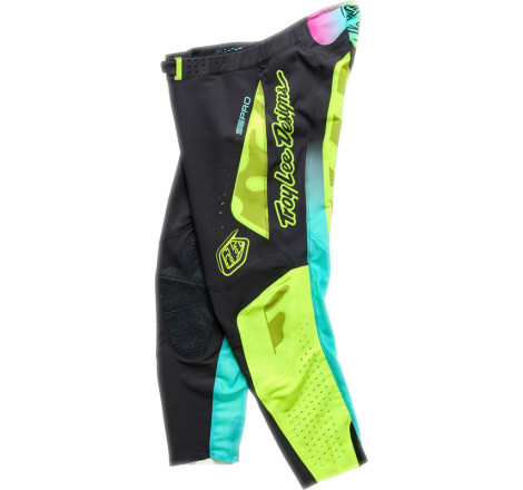Pantalon TROY LEE DESIGNS SE Pro - Myth noir/jaune fluo