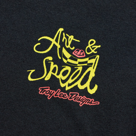 T-Shirt enfant TROY LEE DESIGNS Heritage - noir