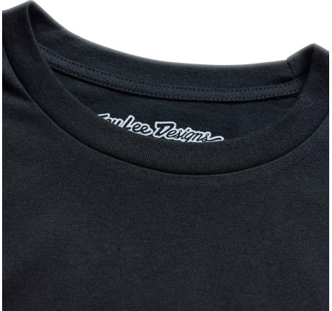 T-Shirt TROY LEE DESIGNS Long Sleeve Handlebar - noir