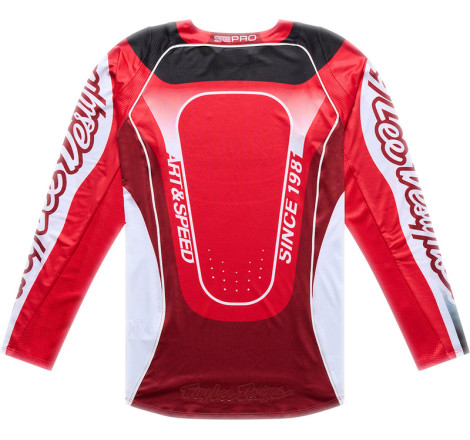 Maillot TROY LEE DESIGNS SE Pro - Salvo rouge/blanc
