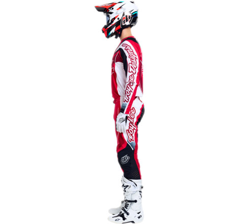 Maillot TROY LEE DESIGNS SE Pro - Salvo rouge/blanc