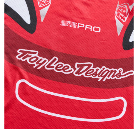 Maillot TROY LEE DESIGNS SE Pro - Salvo rouge/blanc