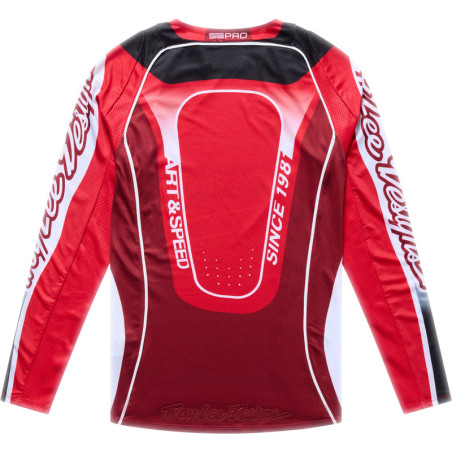 Maillot enfant TROY LEE DESIGNS SE Pro - Salvo rouge/blanc