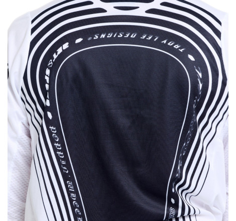 Maillot TROY LEE DESIGNS GP Pro - Streamline noir/blanc