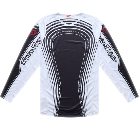 Maillot TROY LEE DESIGNS GP Pro - Streamline noir/blanc
