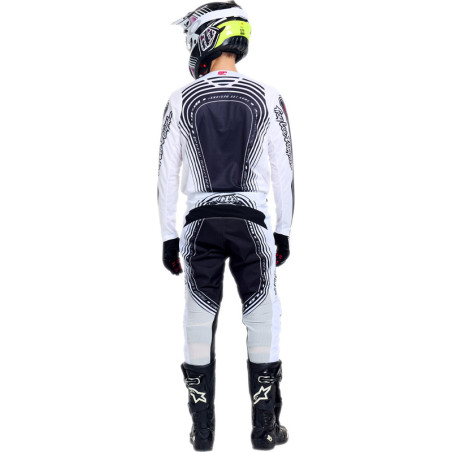 Maillot TROY LEE DESIGNS GP Pro - Streamline noir/blanc