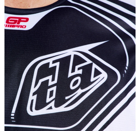 Maillot TROY LEE DESIGNS GP Pro - Streamline noir/blanc