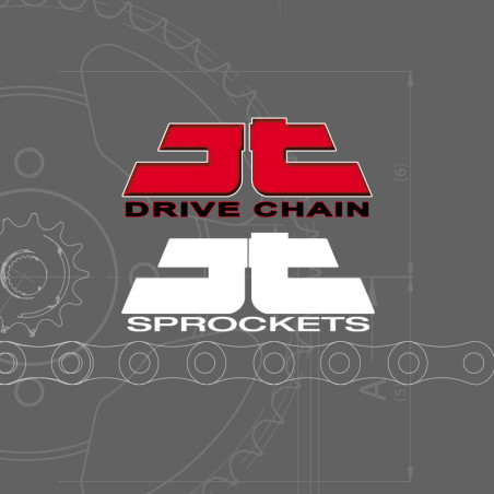 Kit chaîne JT 420HDR 13/53-132 - couronne standard