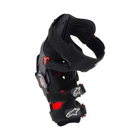Genouillères Alpinestars RK-7 Plasma Noir/Rouge – Taille S