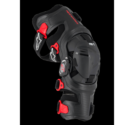 Genouillères Alpinestars RK-7 Plasma Noir/Rouge – Taille S