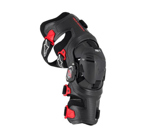 Genouillères Alpinestars RK-7 Plasma Noir/Rouge – Taille S